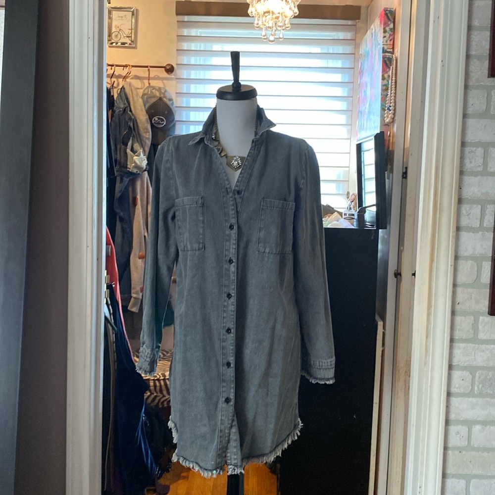 Denim dress
